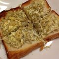 ことまゆさん's cooksnap of when they made ちりめんじゃこランチトースト.