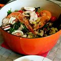 りんハート's cooksnap of when they made ホットプレートでパエリア♪.