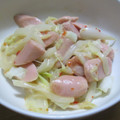 daikanon's cooksnap of when they made おさかなソーセージのチリマヨ炒め.