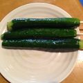 マカロニあんメロン's cooksnap of when they made きゅうりのスタミナ1本漬け.