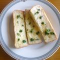 UMAe's cooksnap of when they made 食パンで♪ガーリックトースト.