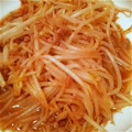マリカ★'s cooksnap of when they made 暑い日に！もやしと挽き肉のさっぱり炒め.