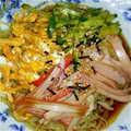 ブロッコリーの部屋's cooksnap of when they made 夏休み♪やっぱりうちは簡単な冷やし中華！.
