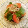 にきけん's cooksnap of when they made 蕎麦と旬のトマトの胡麻たれ.