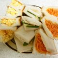 ゆずゼリー♪'s cooksnap of when they made 子供が上手に食べられるサンドイッチ切り方.