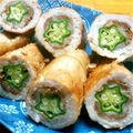 みい833's cooksnap of when they made 豚肉のオクラ巻き照り焼き.