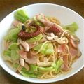 おチェブ's cooksnap of when they made ランチに☆タコと野菜のペペロンチーノ.