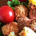 枝めろ's cooksnap of when they made コーンとツナのポテトコロッケ.