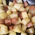しげくん☆'s cooksnap of when they made 新じゃがとハムのチーズ炒め.