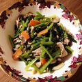エル♀'s cooksnap of when they made ＊豚肉＊小松菜の中華炒め.
