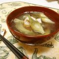 ローズレース's cooksnap of when they made 茄子とみょうがの味噌汁.