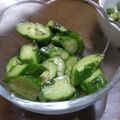 ナウちゃん's cooksnap of when they made 大葉たっぷりきゅうりの浅漬け♪箸休め♪.
