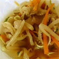 ピヨあき's cooksnap of when they made 鶏皮ともやしで☆和え物.