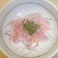 白いぐれーぷ's cooksnap of when they made レッドオニオンを明太マヨで和えました.