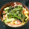 モコ816's cooksnap of when they made ランチにﾋﾟｯﾀﾘ♪かにツナ丼!!.