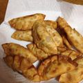 ゆるまいぱん's cooksnap of when they made 餃子の皮で、ズボラなサモサ！.