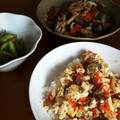 抹茶大好き's cooksnap of when they made 休日のお昼に♪鶏と豆腐の和風丼.