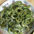 yukkiddr02's cooksnap of when they made ゴーヤの素揚げ.