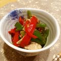 kao_kau75's cooksnap of when they made 簡単♪さっぱり♪豚肉トマトピーマン生姜.