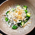 ちえちんと龍's cooksnap of when they made オクラとしらす干しのおかか和え.