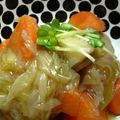 naohyw's cooksnap of when they made ★里芋＆人参のあんかけ煮★.