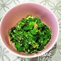 ＭｉｙａＣｏ's cooksnap of when they made モロヘイヤの梅肉和え*.