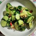 ぽこぴこりん's cooksnap of when they made ばかうけキュウリ.