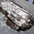 くずちさん's cooksnap of when they made ルクエで4分♪濃厚生チョコケーキ♪.