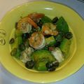 ayapancer's cooksnap of when they made エビとアボカドのソテー.