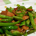 ポパイ474's cooksnap of when they made ピーマンとインゲンと豚バラ肉の旨々炒め.