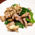 イヌチン's cooksnap of when they made 舞茸と鶏肉の中華炒め.