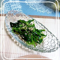 ＴＯＭＯＷＡＴ's cooksnap of when they made 定番のおひたし.