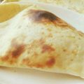 ＊律華＊'s cooksnap of when they made インド風ナン（手ごねでナンの作り方）.