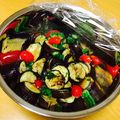 いーてぃーちゃん's cooksnap of when they made 焼き茄子๑つゆだくサラダ♪.