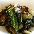 ひろにゃーん's cooksnap of when they made 夏野菜★オクラと茄子の胡麻和え.