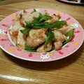 ソラねこ22's cooksnap of when they made 鶏胸肉の簡単しょうが焼き.