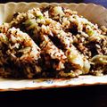 はーづぴーや's cooksnap of when they made 焼肉風チャーハン.