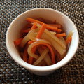 ネスター's cooksnap of when they made さっぱり♬人参・玉葱・蒟蒻の生姜風味炒め.