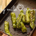 milk＊crown's cooksnap of when they made しし唐の塩胡椒炒め.