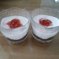 シロクマキッチン's cooksnap of when they made とろける美味しさ♪チョコと苺の2層ムース.