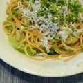 cinemascope's cooksnap of when they made 釜揚げしらすの塩レモンパスタ.
