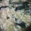泉野あみ's cooksnap of when they made わかめ塩ラーメン.