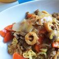 min♡min's cooksnap of when they made 棒ラーメンで簡単！中華あんかけ焼きそば.
