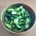 hinapyon's cooksnap of when they made きゅうりの韓国風簡単漬物.