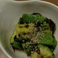 西多摩子's cooksnap of when they made 簡単もう一品・つまみ☆ゴマ海苔アボカド♪.