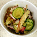 yuki24mama's cooksnap of when they made 簡単★きゅうり＆たこ＆みょうがの酢の物.