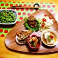 komutatata's cooksnap of when they made トマトザーサイやっこ.