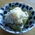 みっくママ's cooksnap of when they made 焼きなすのしらす生姜のせ.