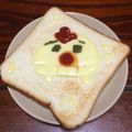ことことやまさん's cooksnap of when they made *オラフ(ツムツムver.)トースト*.