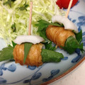 なびー・remrem's cooksnap of when they made つまみだ！チーズと紫蘇のちくわ巻き.